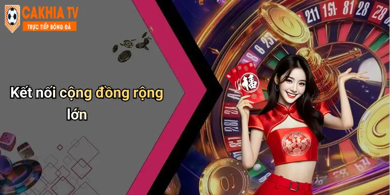 Kết nối cộng đồng rộng lớn