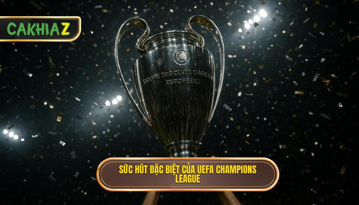 Sức hút mãnh liệt và đặc thù của đấu trường UEFA Champions League