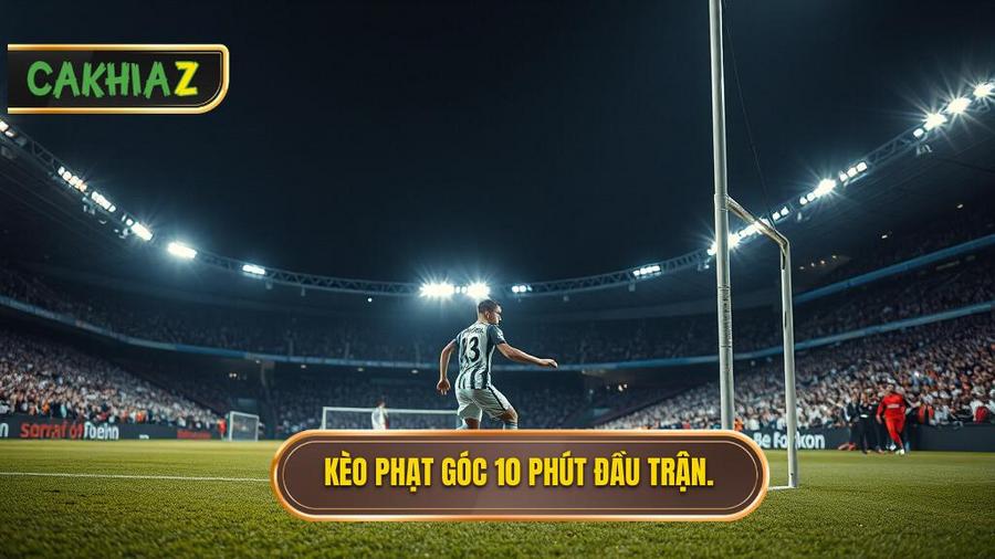 Hiểu đúng về kèo cược đội nhận quả phạt góc trong 10 phút đầu