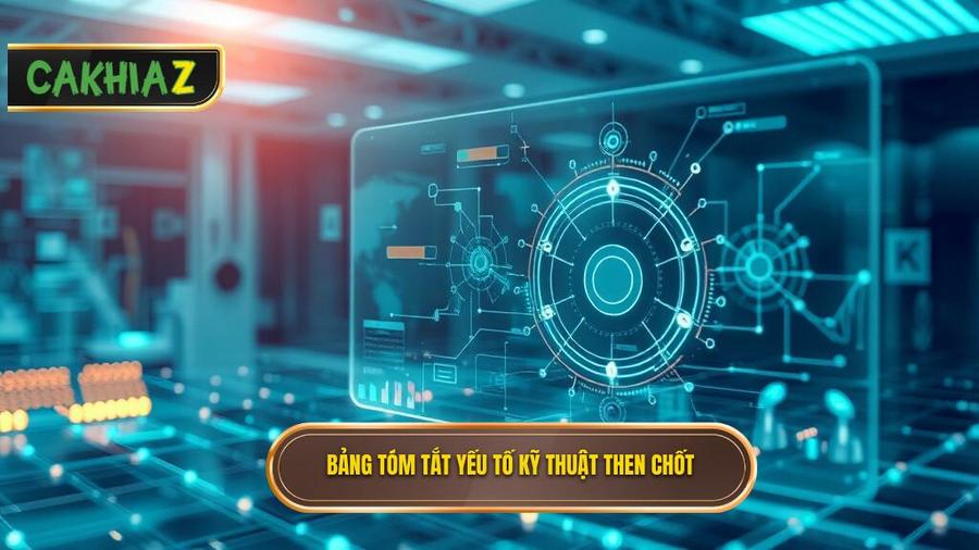 Bảng tóm tắt các yếu tố kỹ thuật then chốt