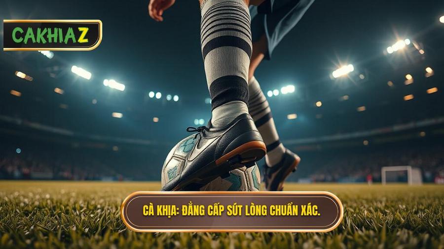 kỹ thuật sút bóng bằng lòng bàn chân phải