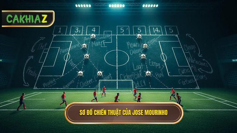 Phân tích chi tiết các thành tố trong Chiến thuật Jose Mourinho