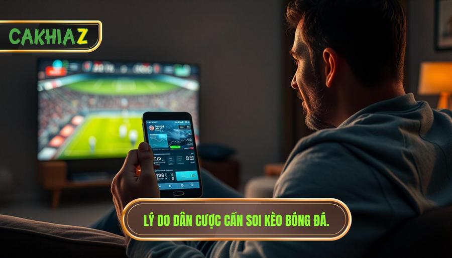 1. Lý do dân cược cần soi kèo bóng đá.