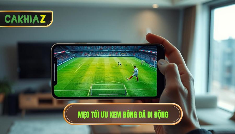 3. Mẹo tối ưu xem bóng đá di động