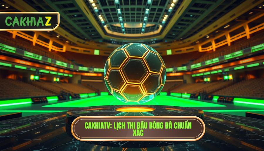 Lịch thi đấu bóng đá hôm nay tại CakhiaTV