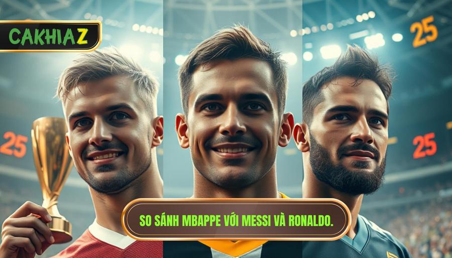 Những con số không biết nói dối: Mbappe so với Messi và Ronaldo ở cùng độ tuổi