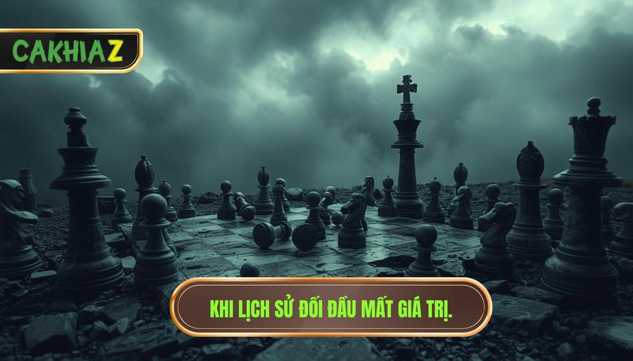 Phân tích mặt trái: Khi nào lịch sử đối đầu trở nên vô nghĩa?